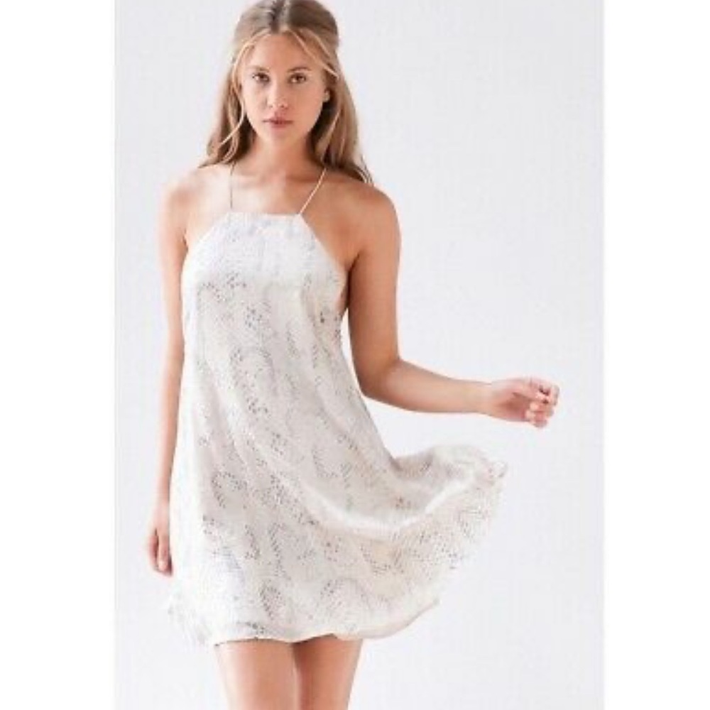 Snakeskin Pattern Semi Formal Dress